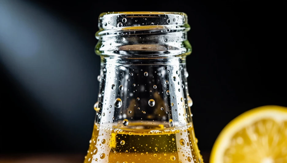 Лимонад. Безалкогольные напитки. Бутылка.