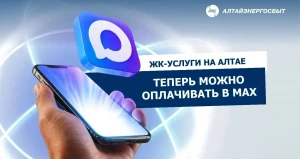 «Алтайэнергосбыт» запустил на Алтае чат-бот в мессенджере MAX с возможностью оплаты коммунальных услуг.