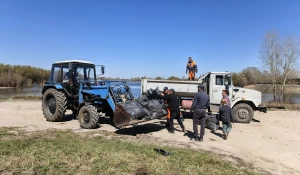 Уборка берега Оби — всероссийская акция «Вода России» прошла в Барнауле.