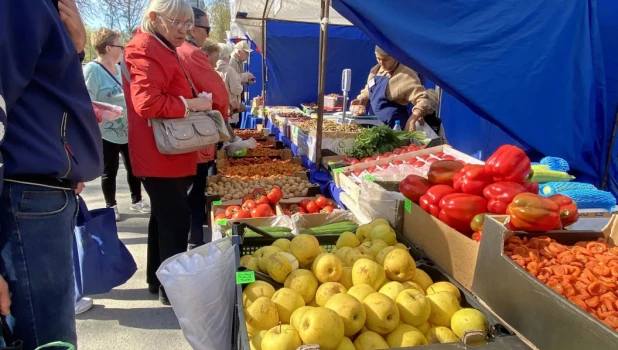 Продовольственные ярмарки в Барнауле.