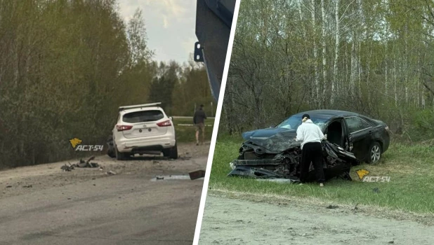Авария произошла в Тальменском районе