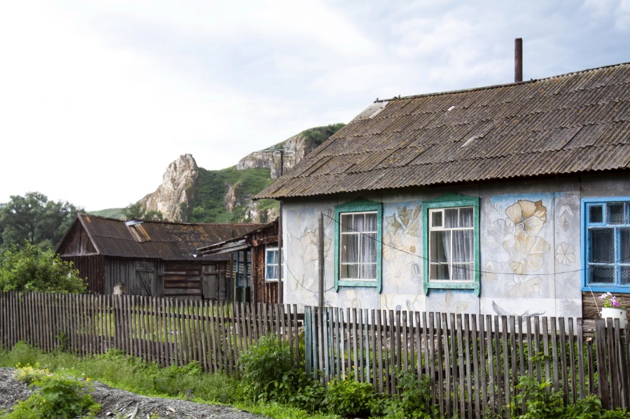Деревня. Село. Деревенский пейзаж.