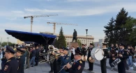 Генеральная репетиция парада ко Дню Победы началась в Барнауле.