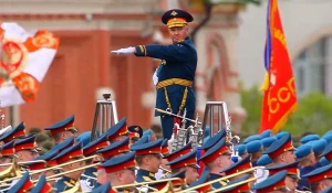 На Красной площади прошел парад в честь 81-й годовщины Победы.