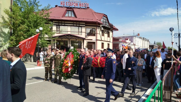 День Победы в Бийске.