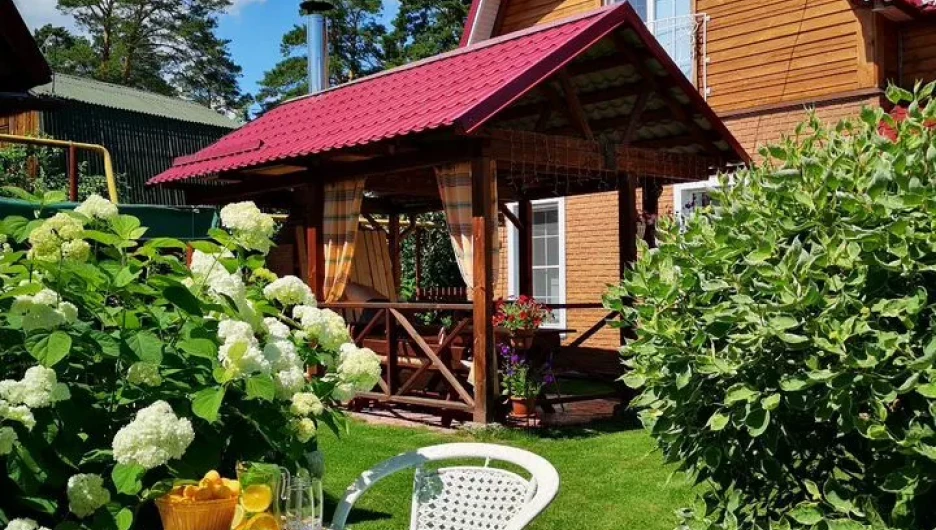 Шикарная дача, где можно жить круглый год. 