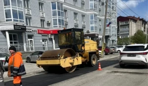 Ремонт дорог. 