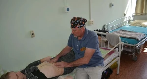 Пациент, у которого убрали опухоль печени в 5 кг. 