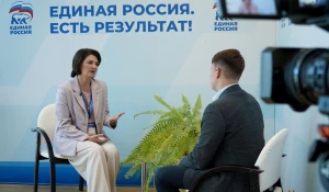 Денис Голобородько на отчетно-программном форуме «Есть результат!» в Омске.