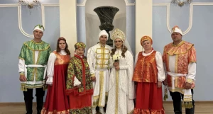 Свадьба в русском народном стиле в Барнауле.