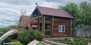 Деревянный дом под Барнаулом.