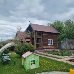 Деревянный дом под Барнаулом.