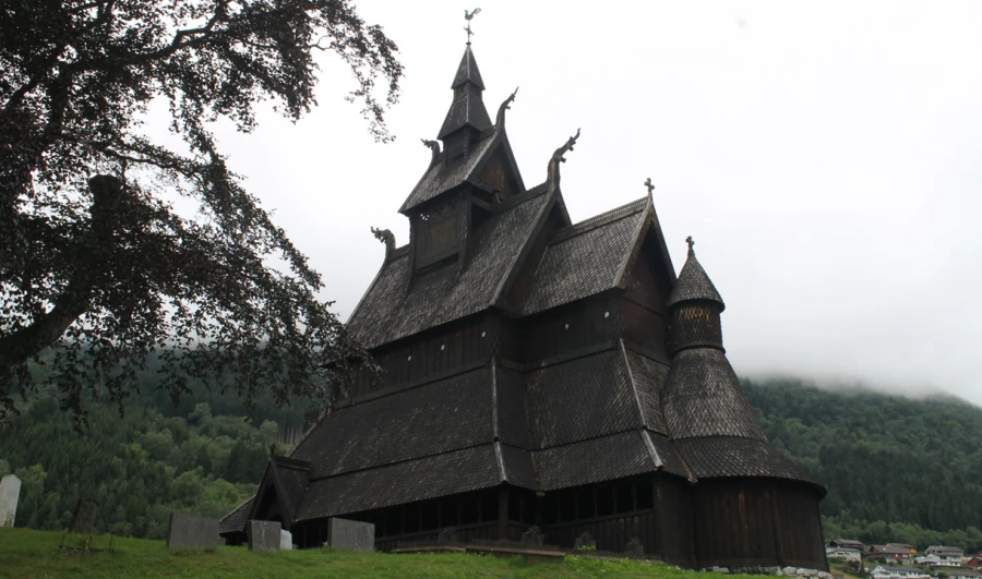 Норвежская церковь. Хопперштад.