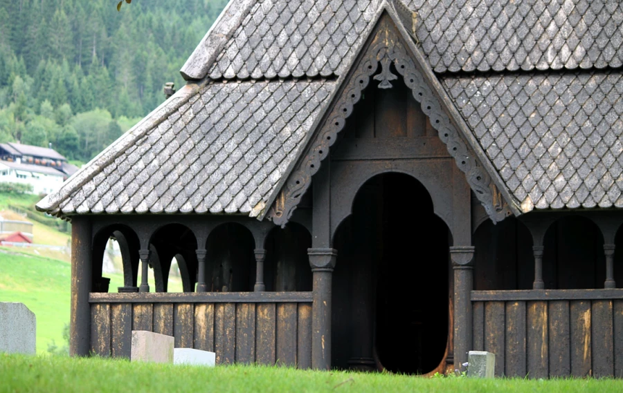 Норвежская церковь. Хопперштад.