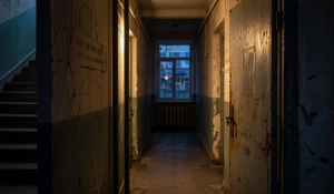 Подъезд. Двери. Дом.