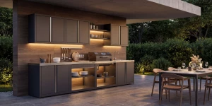 Уличная кухня из линейки HELIOS SMART.