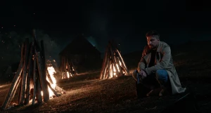 Александр Петров на съемках сериала «После Фишера. Инквизитор».