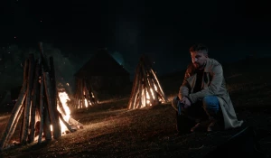 Александр Петров на съемках сериала «После Фишера. Инквизитор».