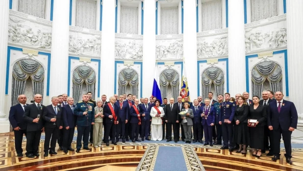 Церемония вручения государственных наград.