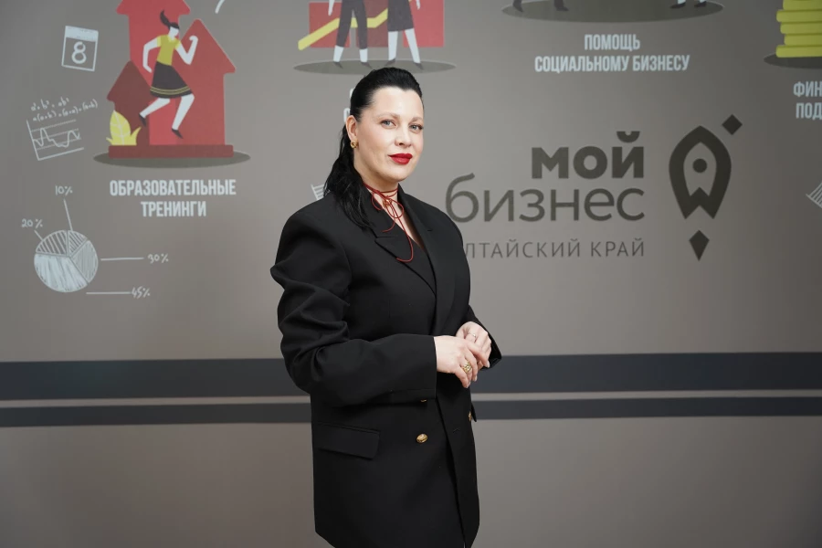 Елена Абдулаева, начальник управления Алтайского края по развитию предпринимательства и рыночной инфраструктуры