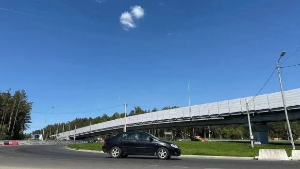 Развязка в районе пересечения Змеиногорского и Южного трактов.