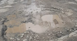 Начало дороги к барнаульской Рублевке.