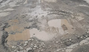 Начало дороги к барнаульской Рублевке.