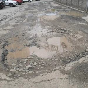 Начало дороги к барнаульской Рублевке.