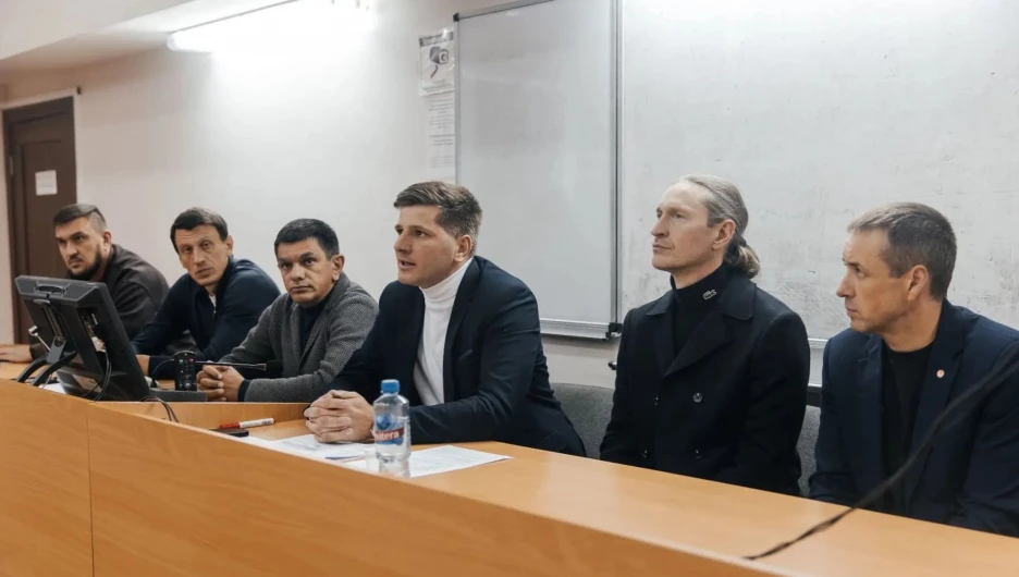 Встреча Союза малоэтажного строительства Алтайского края со студентами и преподавателями Строительно-технологического факультета.