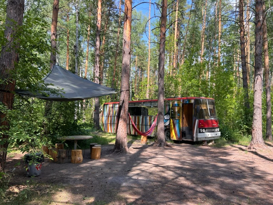 Отель в «Икарусе» в Тюменской области.