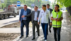 Выездное совещание по приемке дорог, отремонтированных в рамках реализации национального проекта «Инфраструктура для жизни».