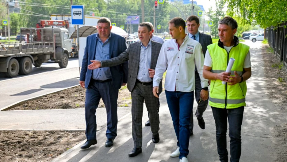 Выездное совещание по приемке дорог, отремонтированных в рамках реализации национального проекта «Инфраструктура для жизни».