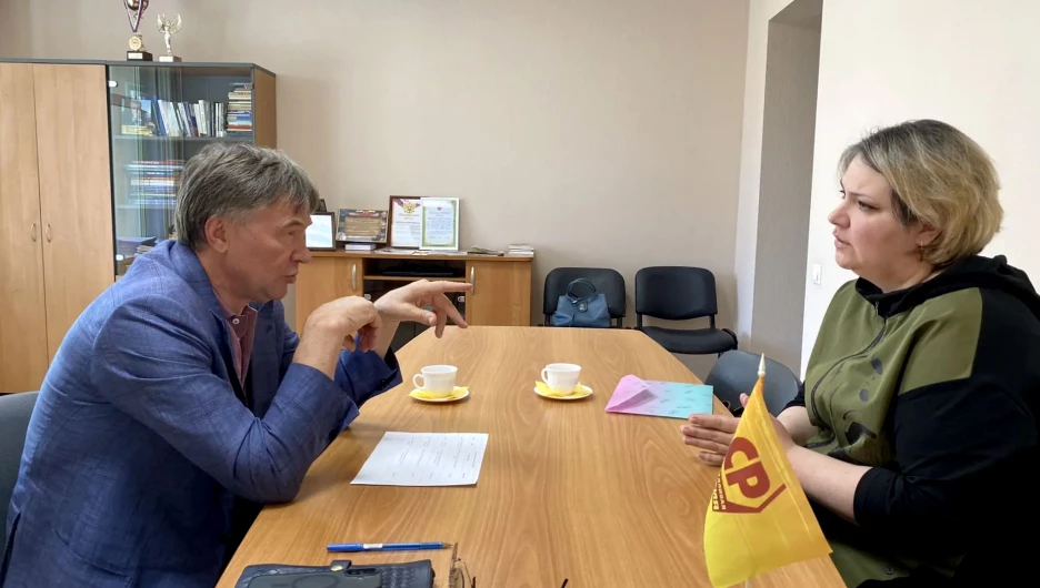 Александр Терентьев провел личный прием граждан.
