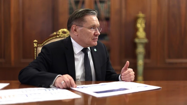 Глава Росатома Алексей Лихачев.