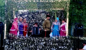 Торжественное открытие музея памяти «Боевая Русь» в селе Колывань Курьинского района.