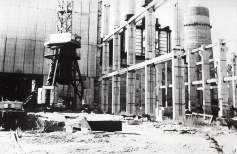 Строительство Барнаульской ТЭЦ-3.