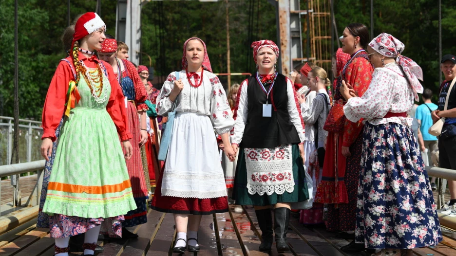 День России на Бирюзовой Катуни.