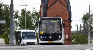Новые автобусы в Барнауле.
