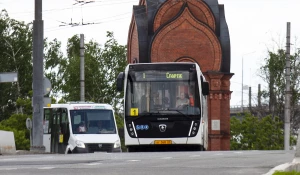 Новые автобусы в Барнауле.