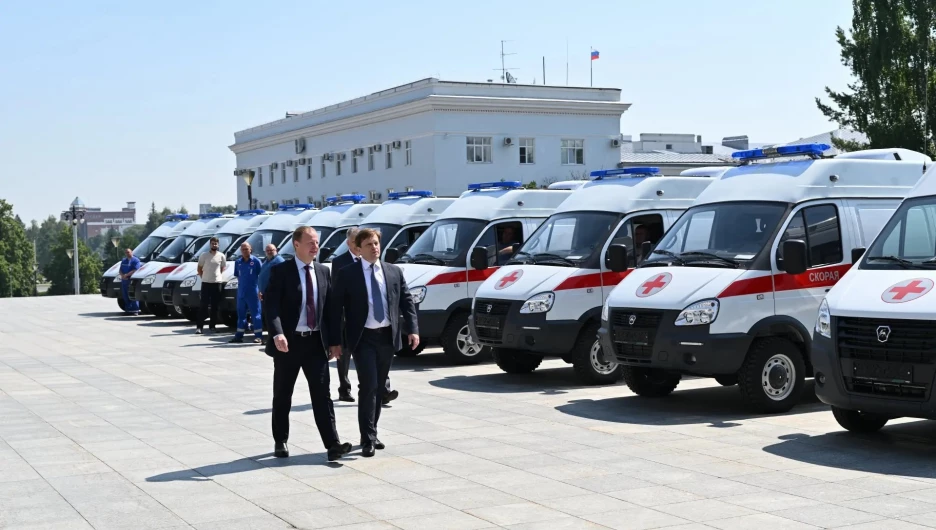 Обновление автопарка скорой.