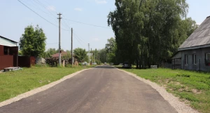 В барнаульском поселке отремонтировали участок улицы