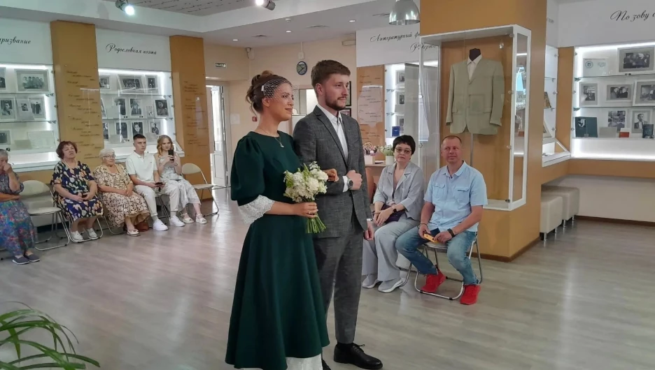 Свадьба в музее Рождественского
