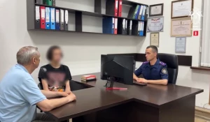 Допрос задержанного в Краснодаре.