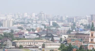 Смог в Барнауле.