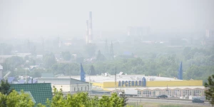 Смог в Барнауле.