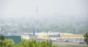 Смог в Барнауле.
