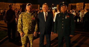 На мемориале Славы в Барнауле 22 июня прошли акции «Свеча памяти» и «Огненные картины войны».