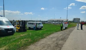 Учения в аэропорту Барнаула