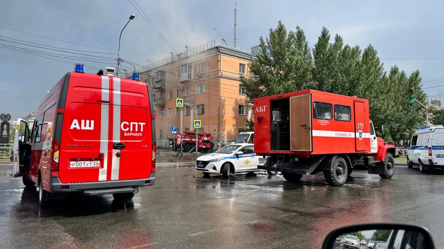 СПТ Барнаул. Спасатели.
