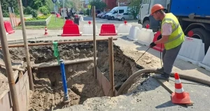 Водопровод по улице Интернациональной. Водопровод.